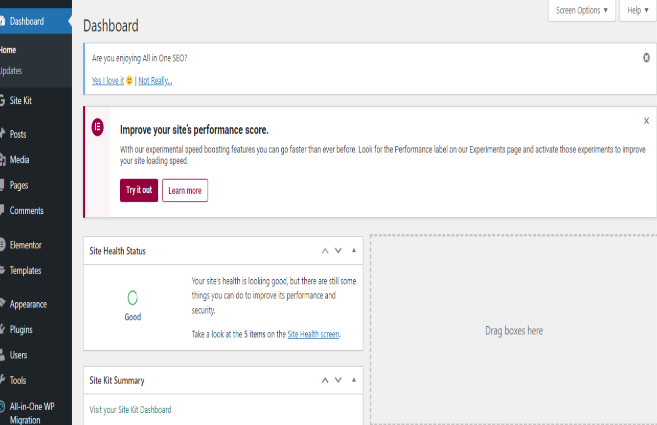 How to use the WordPress Dashboard - Explained in Easy Terms